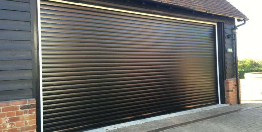 black roller garage door lincolnshire