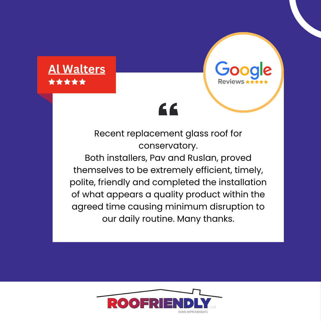 Customer Google review