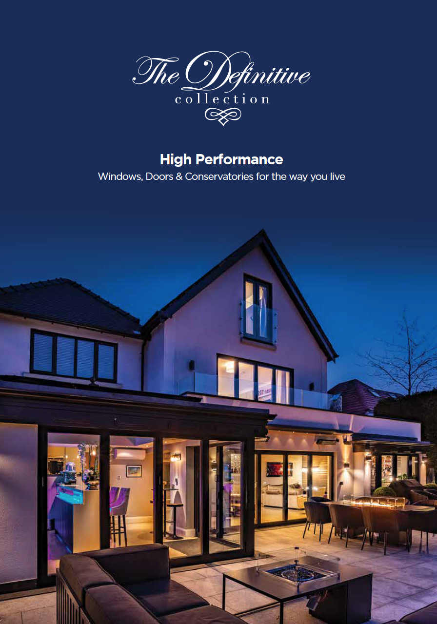 Definitive Collection window brochure cover