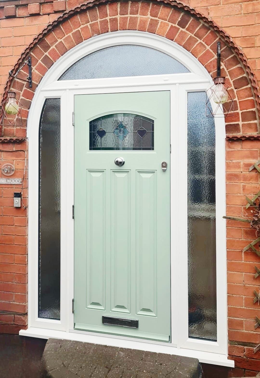 A Fresh Front Door Transformation in Woodhall Spa