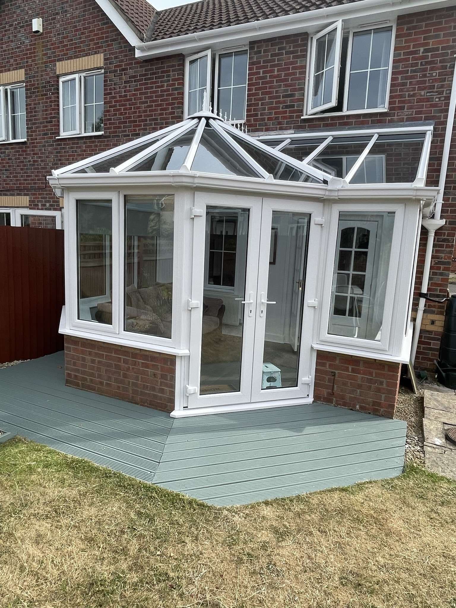 Edwardian conservatory installation in Lincoln