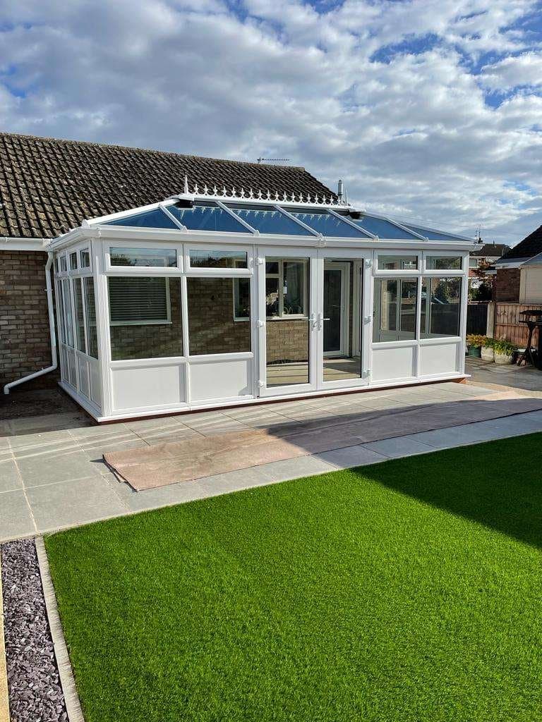 Edwardian conservatory installation in Lincoln