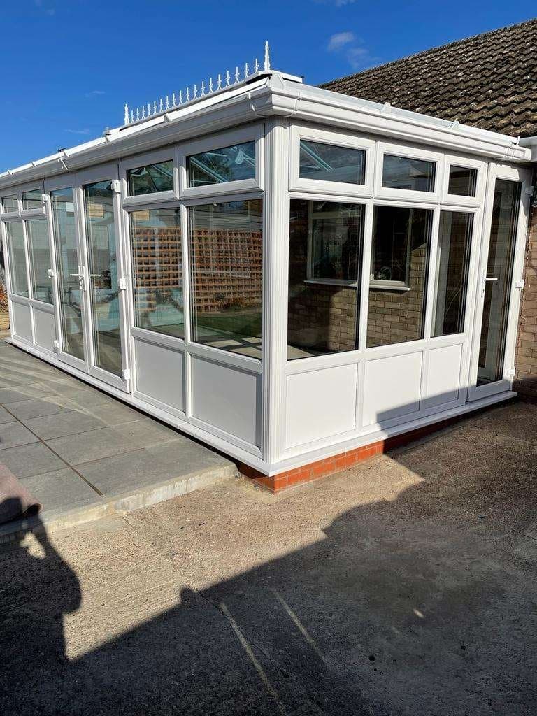 Edwardian conservatory installation in Lincoln