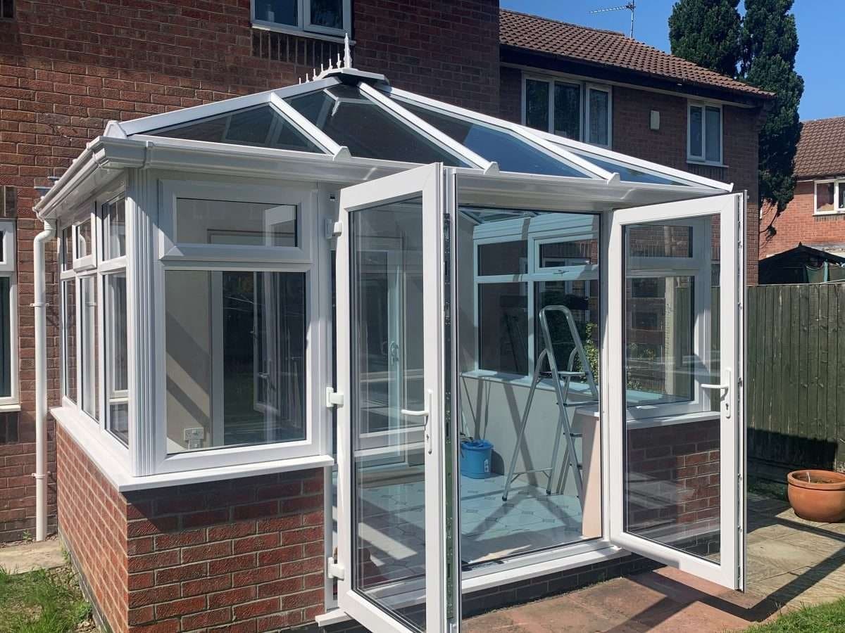 Edwardian conservatory installation in Lincoln