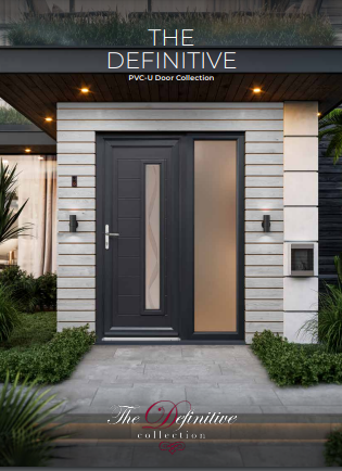 Definitive uPVC door range brochure cover