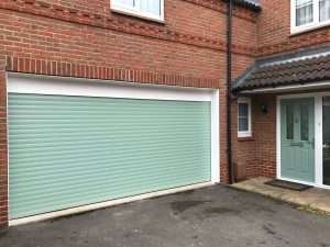 Roller garage door installation by Roofriendly