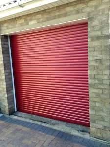 Roller garage door installation by Roofriendly