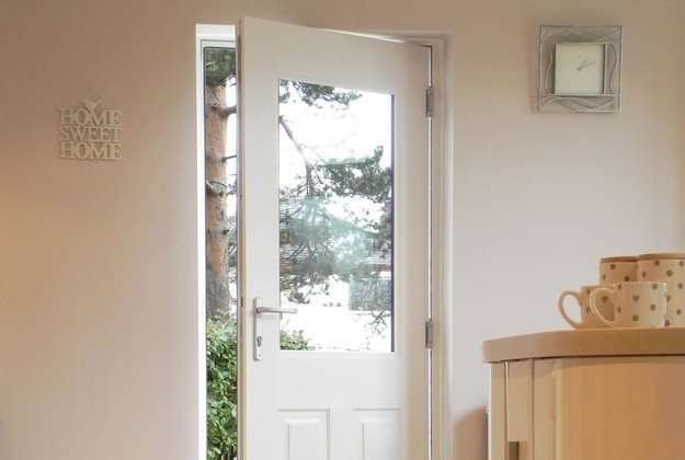 Rockdoor composite back door installation