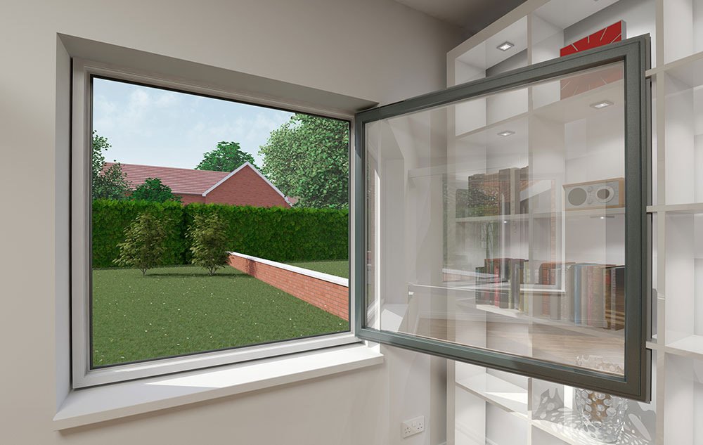 Tilt and turn window installation by Roofriendly