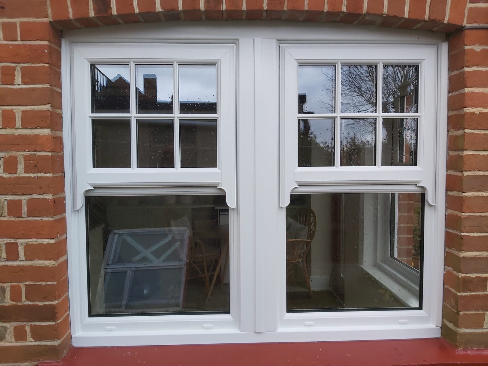 Sash horn casement window installation by Roofriendly