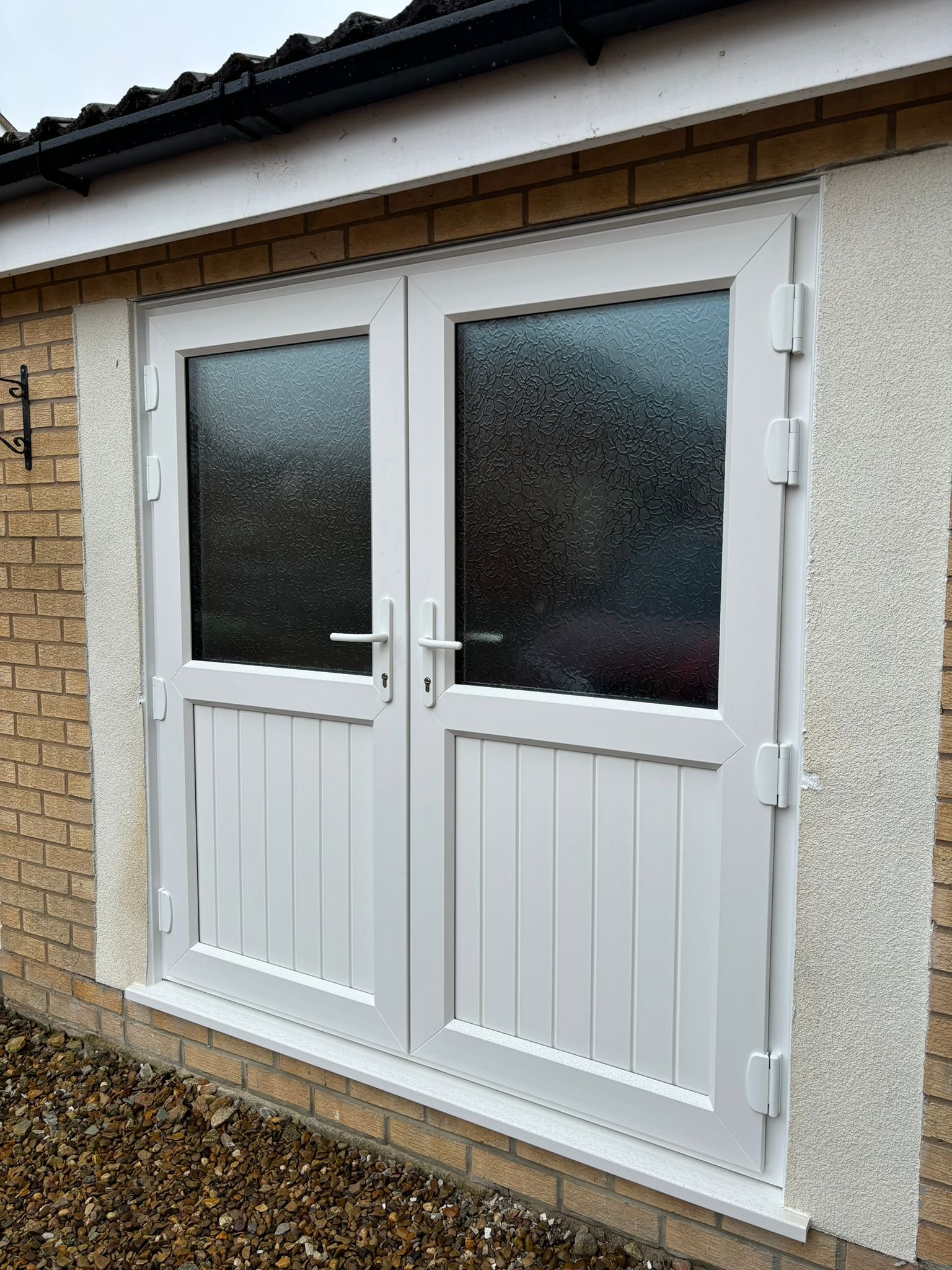 French door installation by Roofriendly