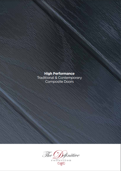 Definitive composite door range brochure cover