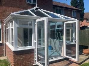 edwardian conservatory installation in lincoln