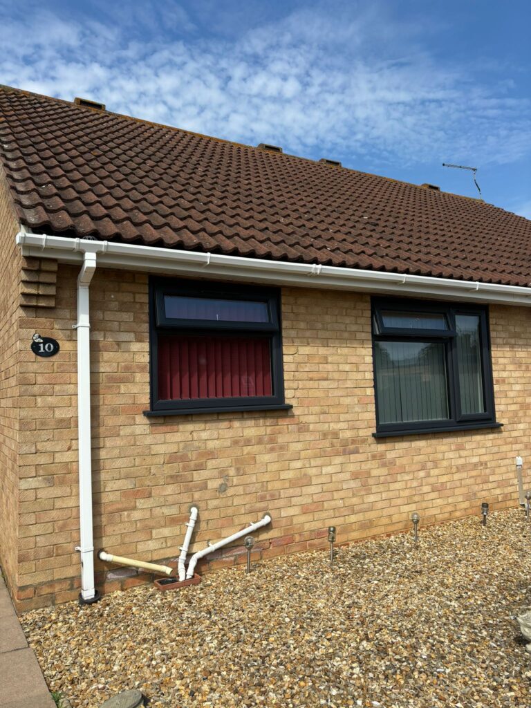 black casement windows installed by roofriendly in branston