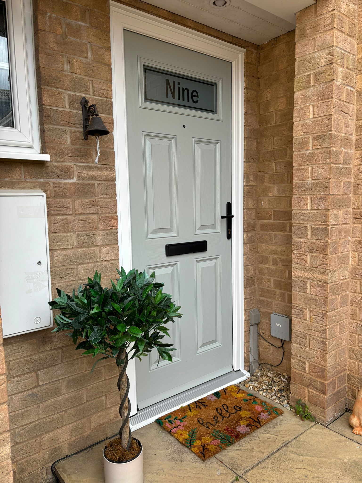 composite front door installed in ancaster by roofriendly