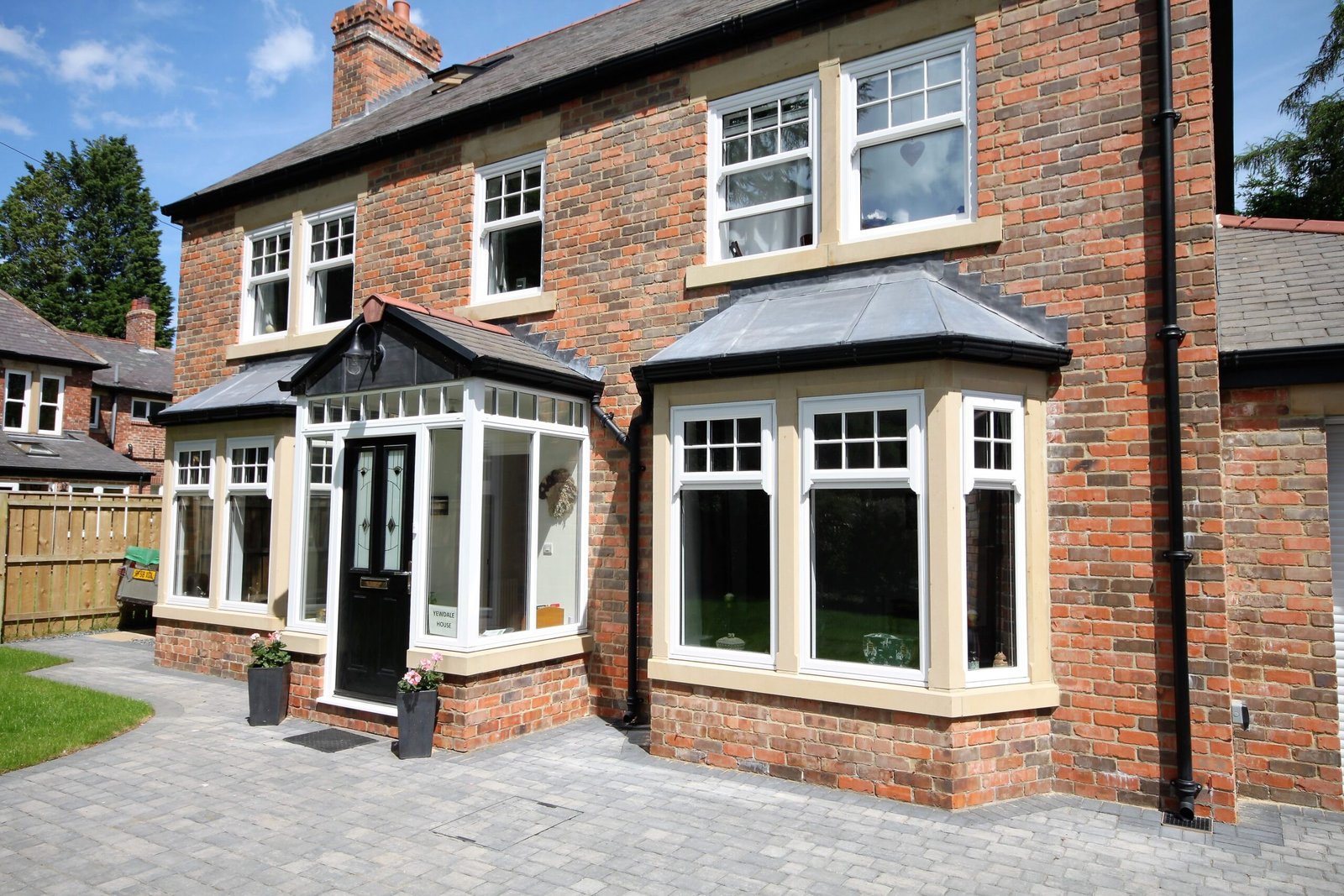 uPVC sash horn casement windows in Lincoln